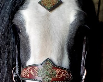 Fantasy Leather Browband - Made to Order