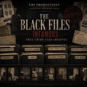 True Crime Case File Bookmarks Printable Set of 8 Digital Download
