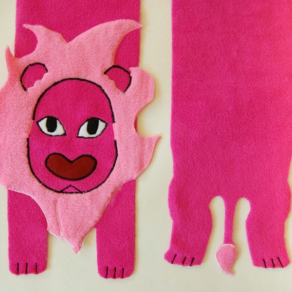Lion from Steven Universe and the Crystal Gems Fleece Scarf