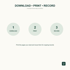 Ball Python Care Tracker Printable, Feeding Weight Shedding and Habitat Log image 7