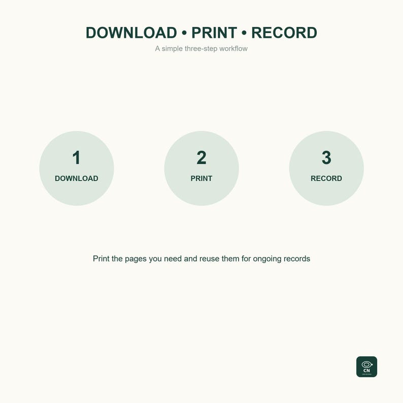 Ball Python Care Tracker Printable, Feeding Weight Shedding and Habitat Log image 7