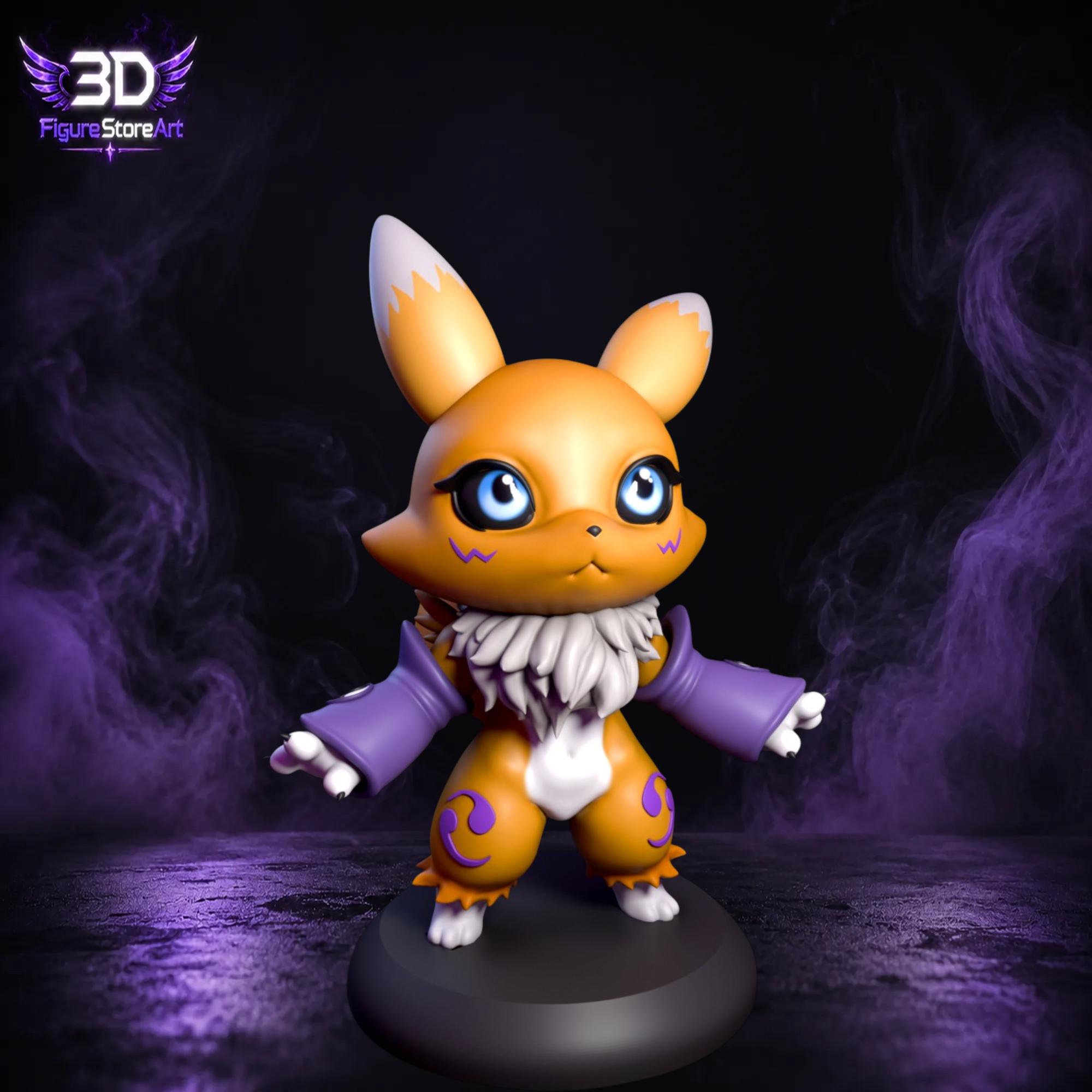 Renamon figure - Etsy 日本