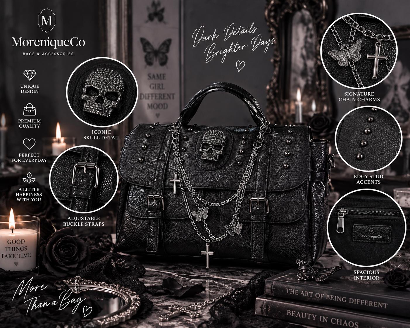 Spike Skull Handbag - Etsy
