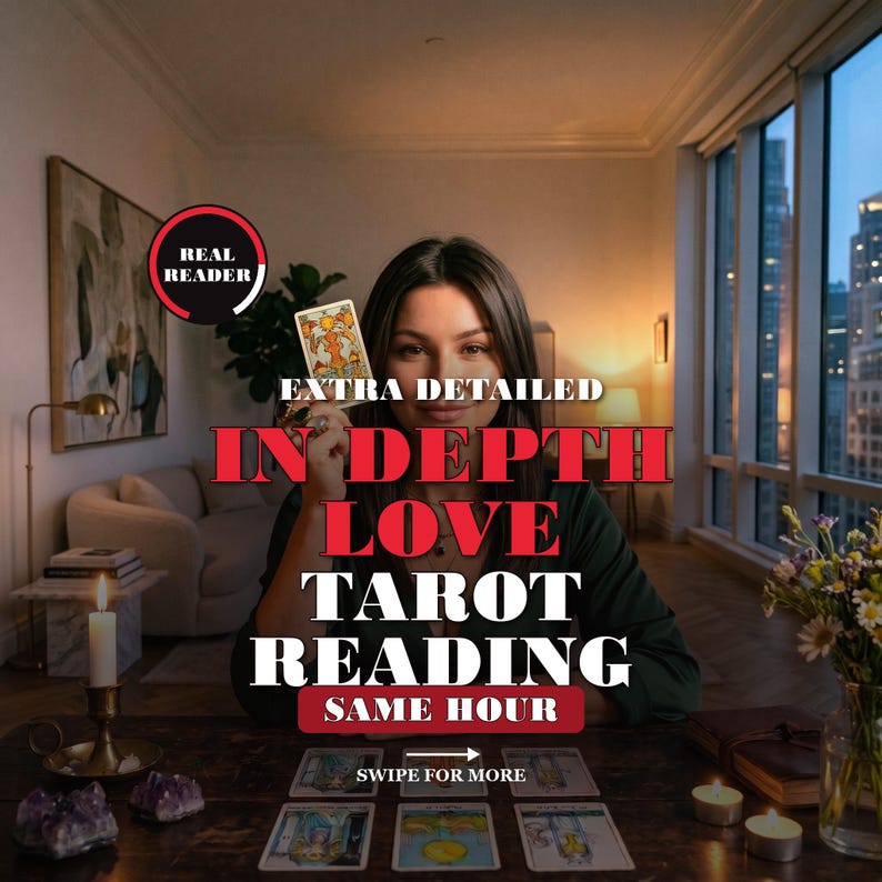 Love Tarot Reading | Where Is This Relationship Going | Soulmate & Twin Flame Clarity, In Depth Romance Tarot | Same Hour image 1