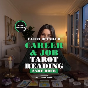 Tarotläsning för karriärjobb | Nytt jobb, befordran eller stanna kvar | Djupgående karriärmedium och pengaprognos | Samma timme