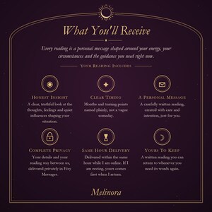 5 Question Psychic Reading | Ask Me Five Questions, Love, Career & Future | Clear Honest Tarot Answers | Same Hour image 5