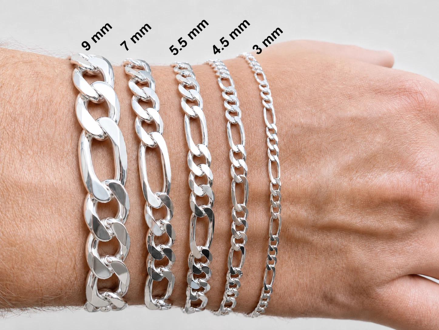 Italian 925 Sterling Silver Bracelet - Etsy