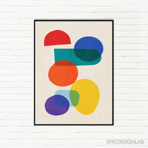 Abstract Art Color Palette