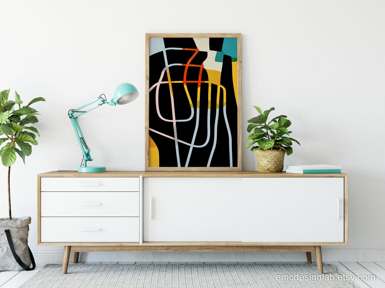 Original Abstract Art / Contemporary Art Poster / Large Size - Etsy