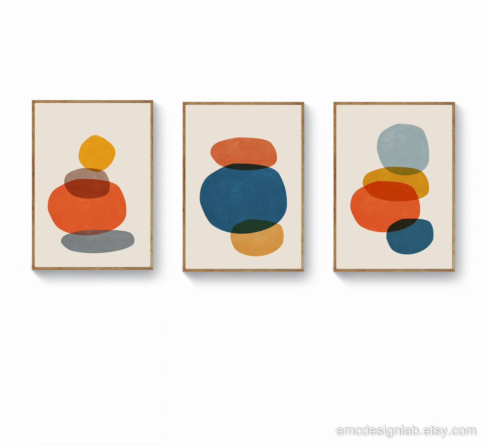 Midcentury Modern Wall Art 24x36 Art Print Mid Century Art Etsy