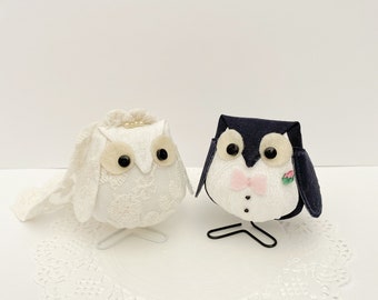 Wedding Owl Cake Toppers (NEW)
