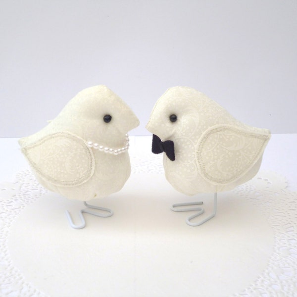 His and Hers Fabric Bird set
