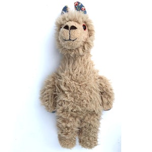 Llama Plush Sewing Pattern: Stuffed Animal DIY (PDF Pattern)