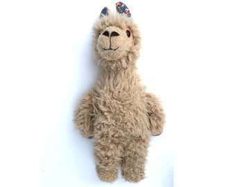 Llama plush sewing pattern, stuffed animal pattern instant download pdf sewing pattern