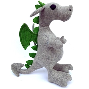 Dragon plush sewing pattern, Dragon plush sewing pattern, Dragon stuffed animal pattern - instant download pdf pattern - sewing projects