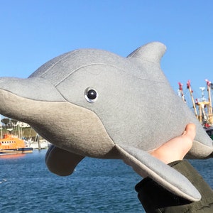 dolphin plush pattern