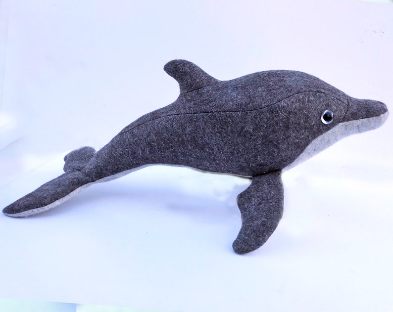 Dolphin sewing pattern pdf for instant download. Dolphin diy | Etsy