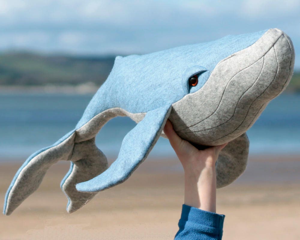 Humpback whale plush deals
