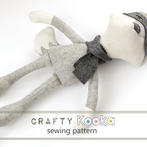 Fox Sewing Pattern PDF Stuffed Toy Softie Instant Download Etsy