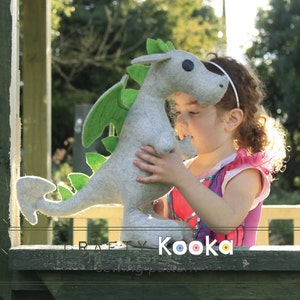 Dragon Plush Sewing Pattern: DIY Soft Toy (PDF Pattern)