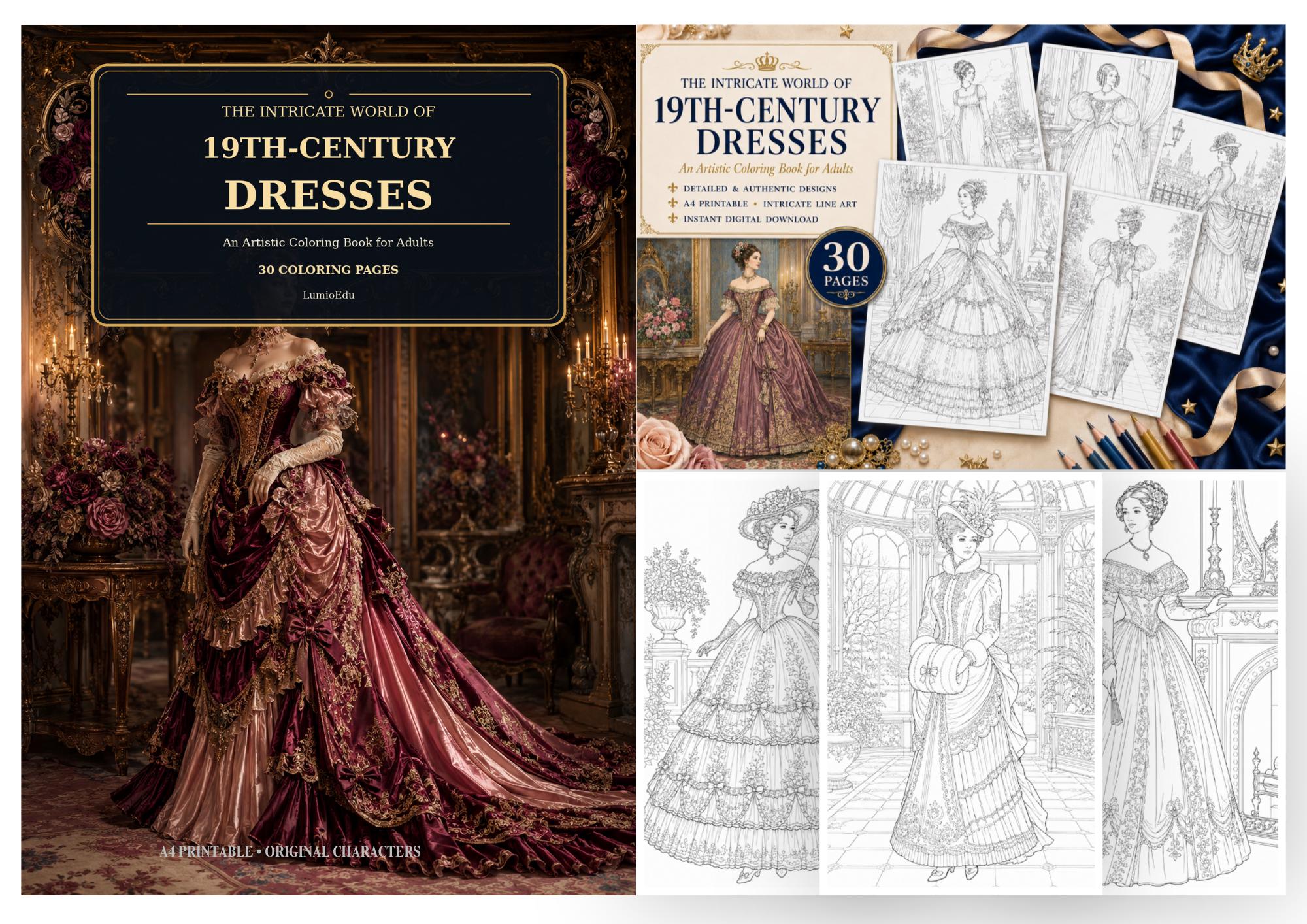 Historical Gown - Etsy