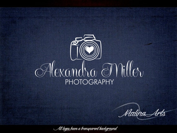 Photography Logo Design And Photography Watermark Camera Logo Etsy