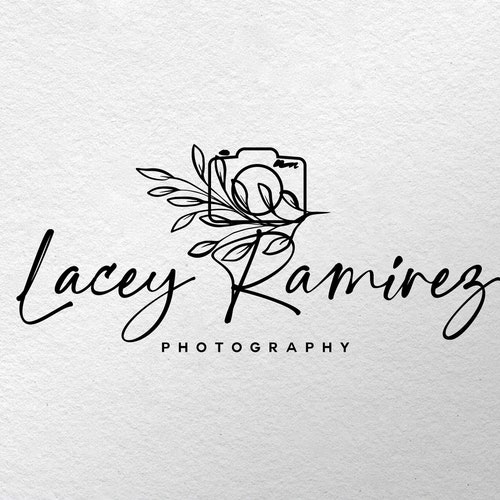 Photography Logo Design Watermark for Photography Heart - Etsy