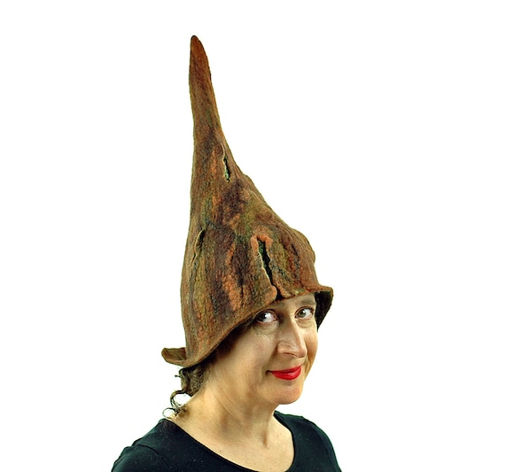 Diy Project Felt Gnome Hats Felt Gnomes Felt Gnome Hat Gnomes Crafts