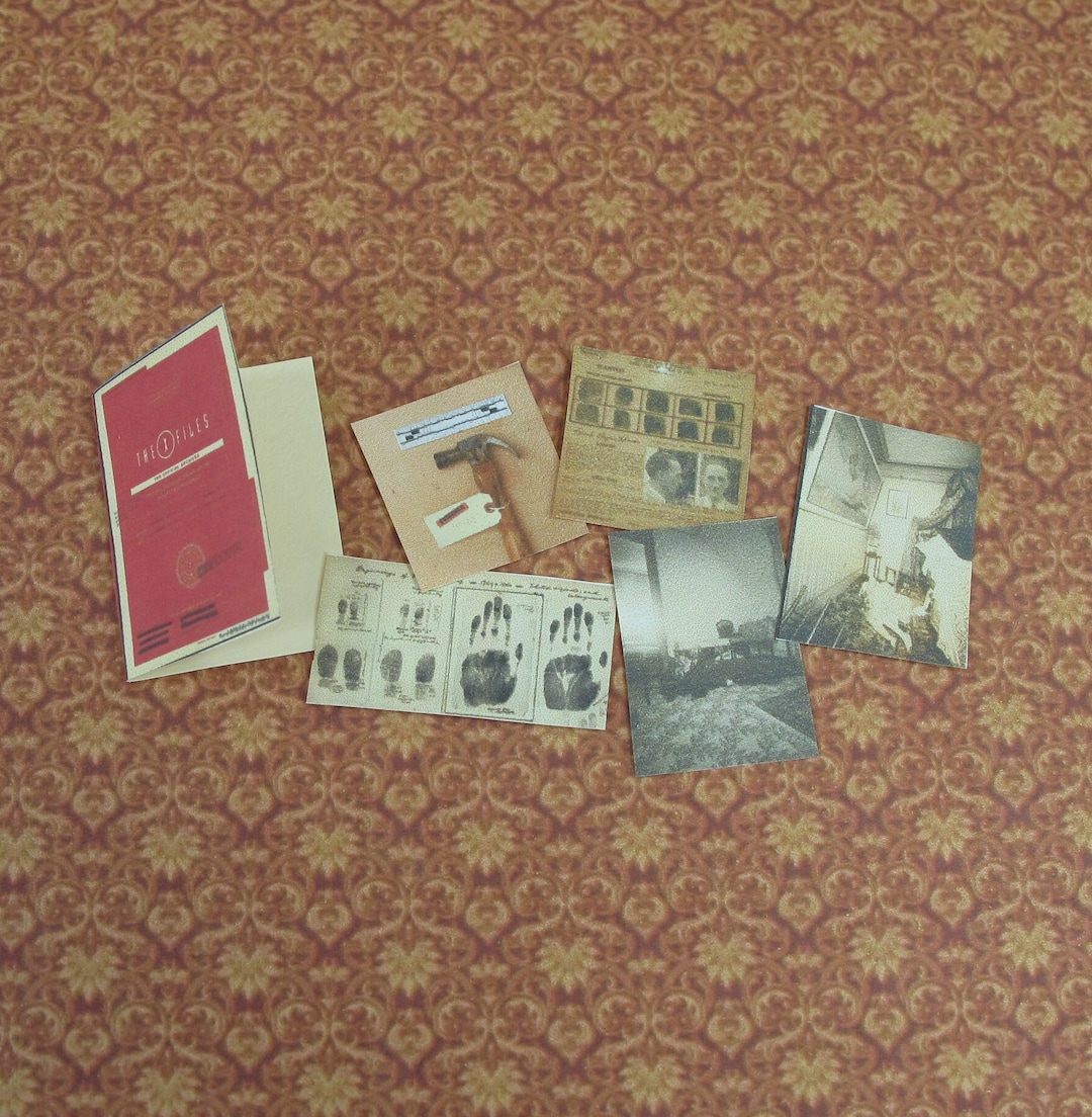 Miniature Top Secret File. Miniature Top Secret File. Dollhouse ...