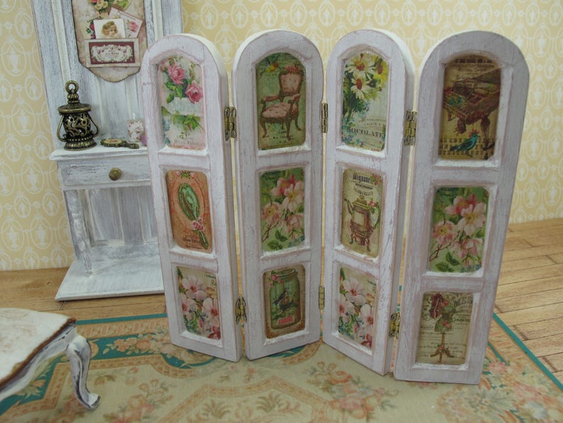 Maison de poupées miniature 1:12th échelle Bébés Blanc Table à langer