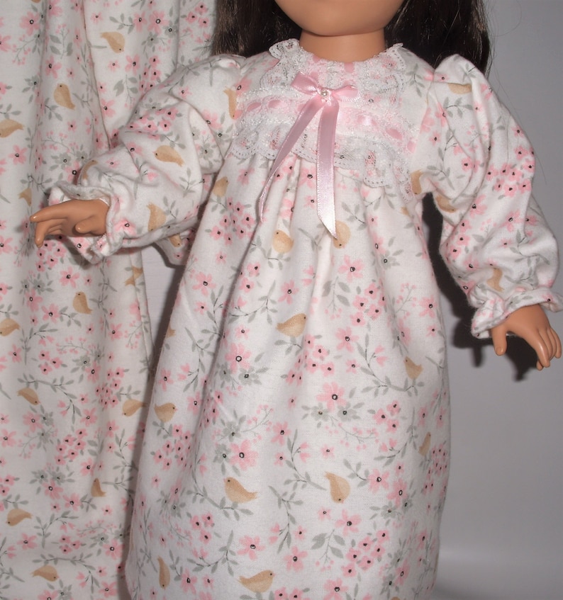 Matching Nightgowns for Your Girl and Her American Girl Doll or Any 18 Doll, Size 7 Etsy