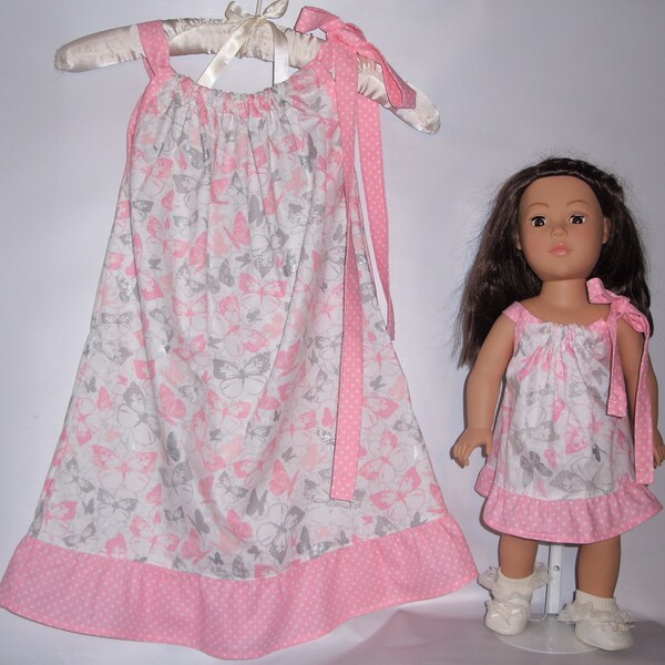 American Girl Doll Pillowcase Dress Etsy