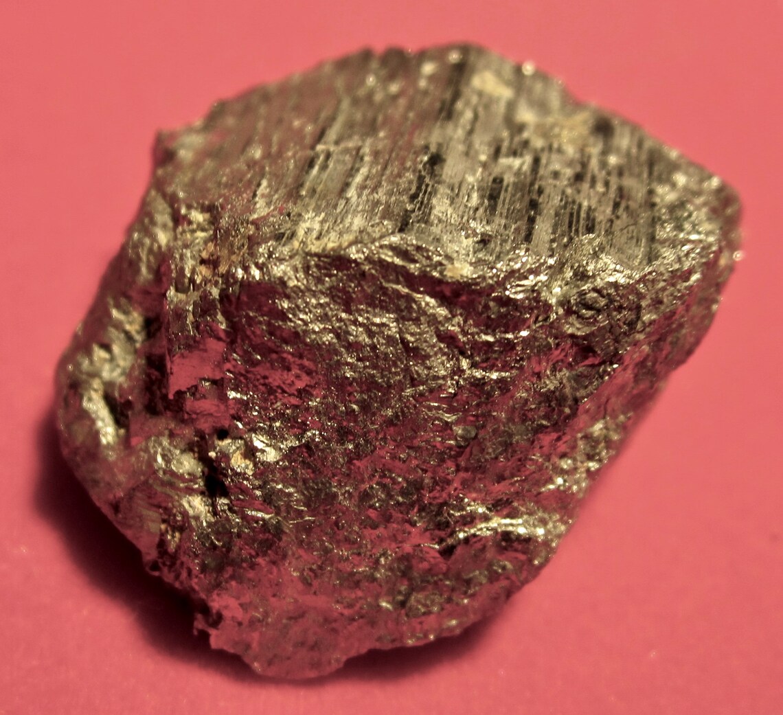 Pyrite is a brassyellow mineral with a bright metallic Etsy
