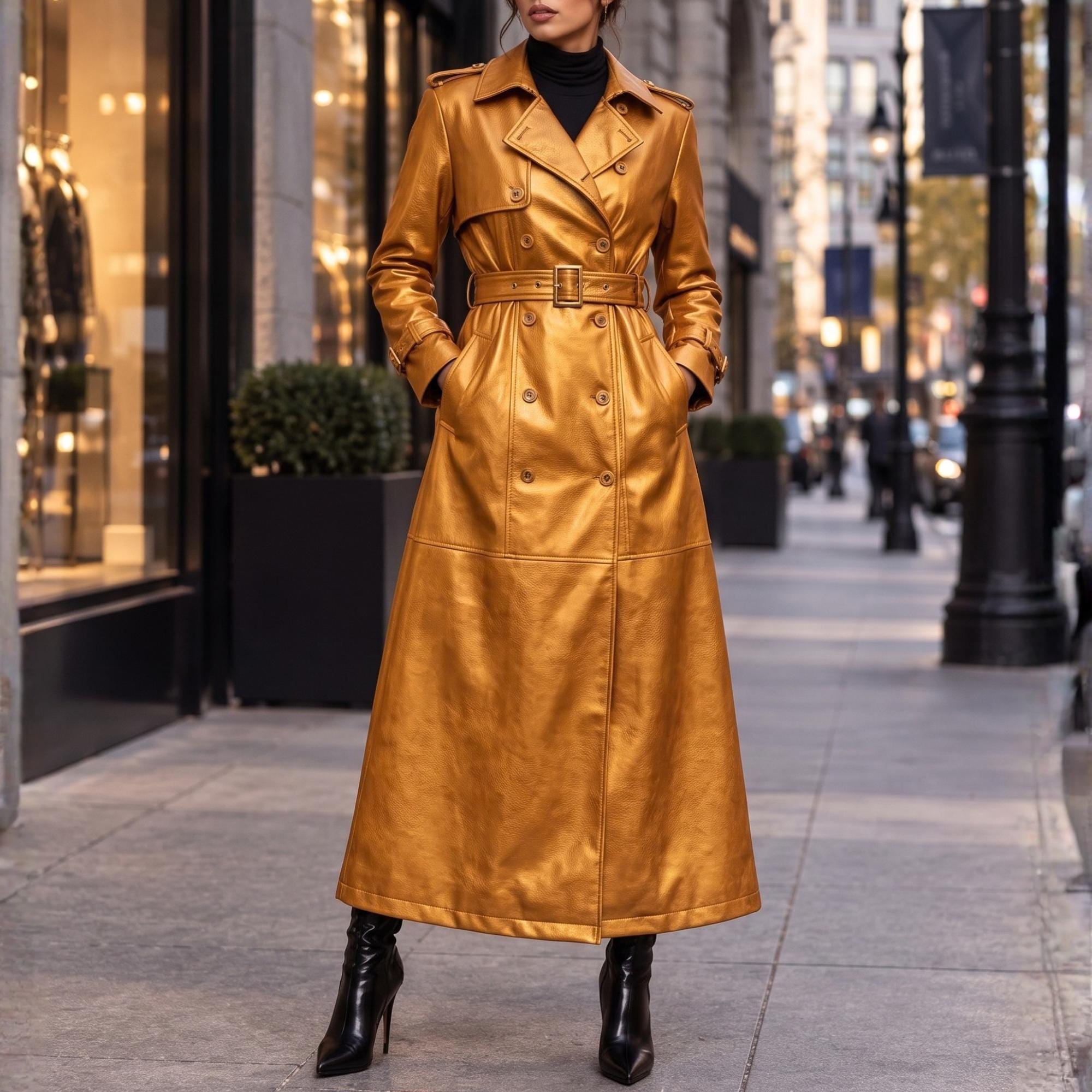 Colorful Long Coat - Etsy