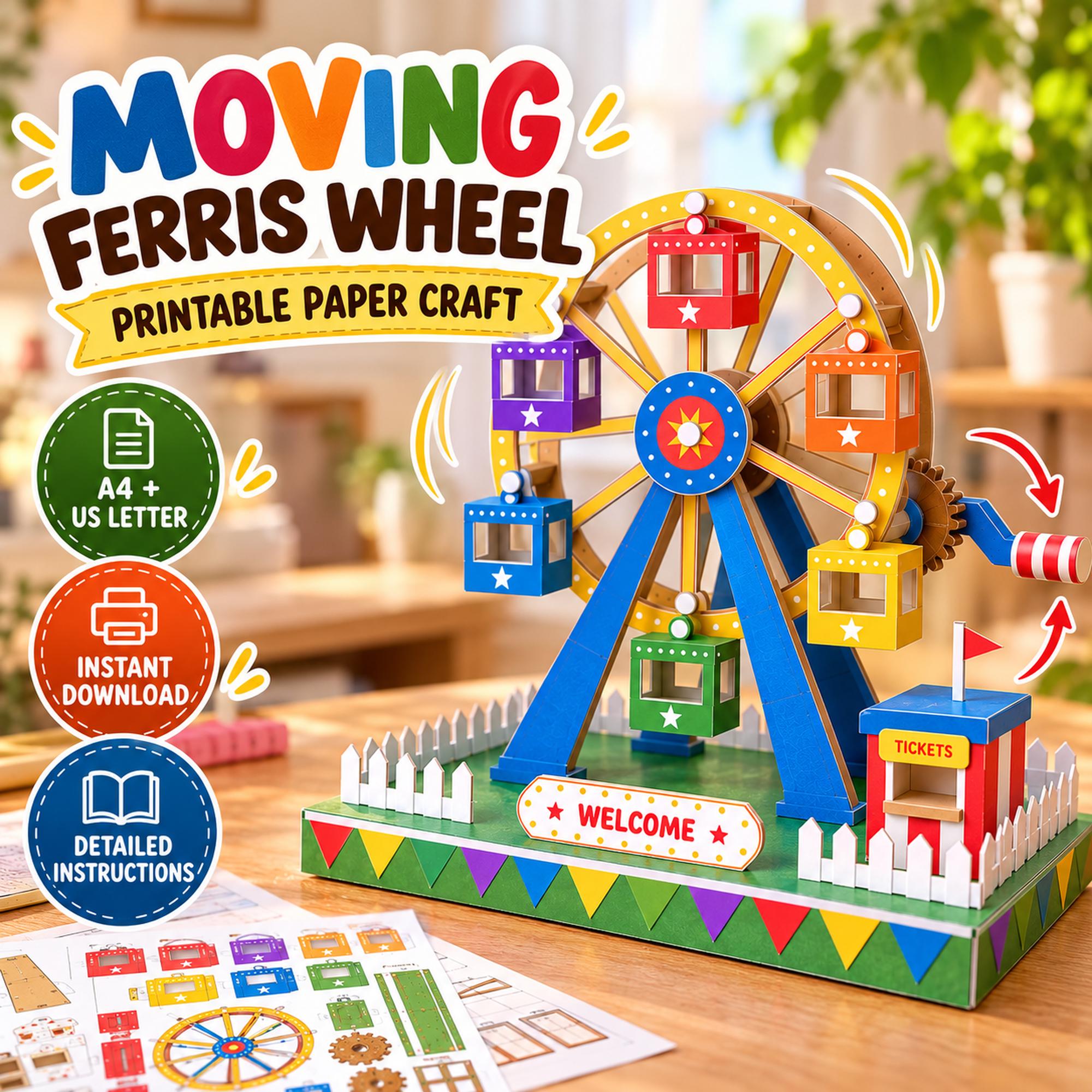 Toy ferris wheel - Etsy 日本