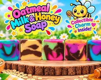 Oatmeal, Milk & Honey Mystery Bar With Hidden Surprise