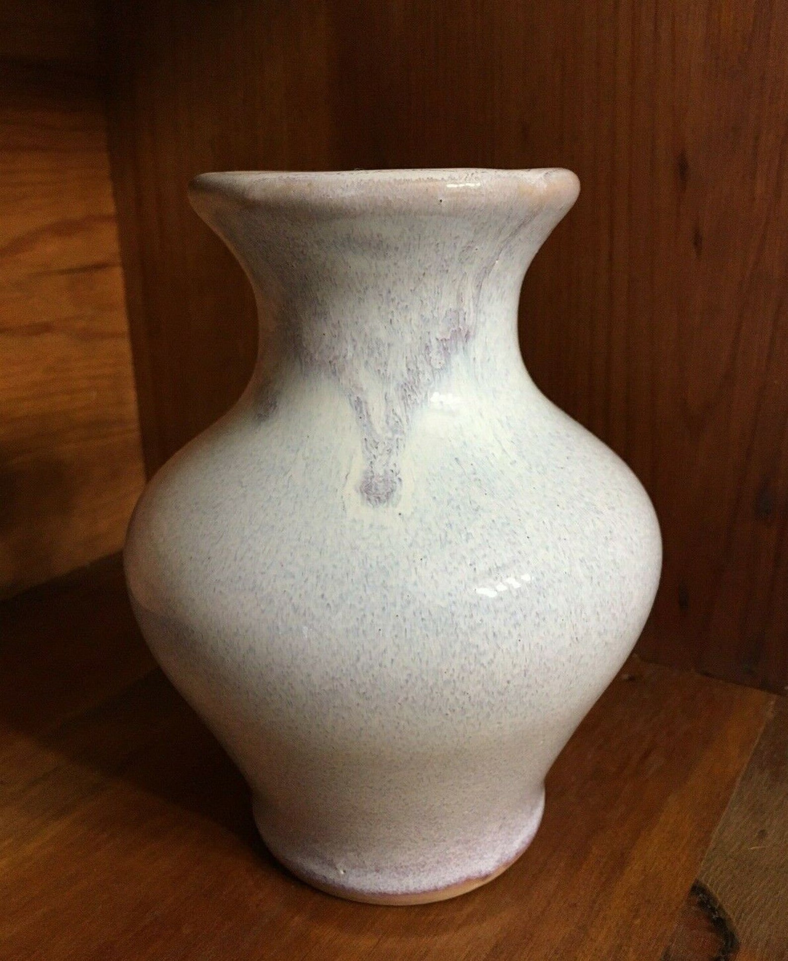 Vintage Light Blue Pottery Vase Etsy