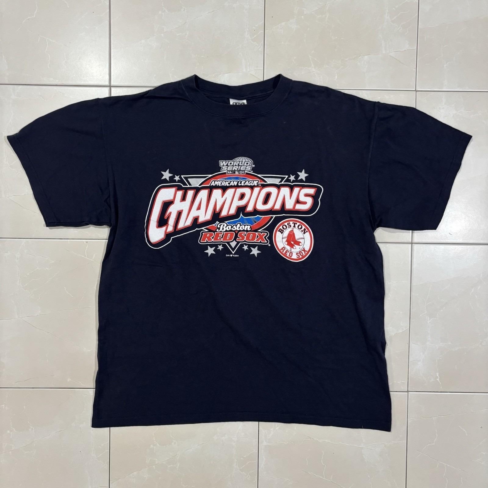 2004 Red Sox Shirt - Etsy