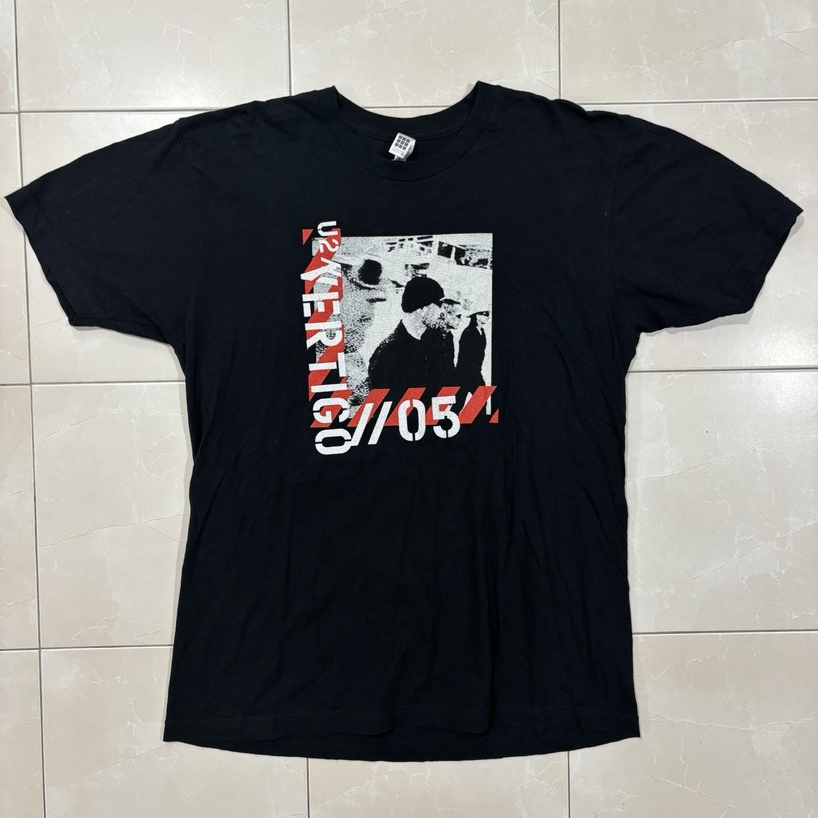 U2 Vertigo Tour 2005 T Shirt - Etsy