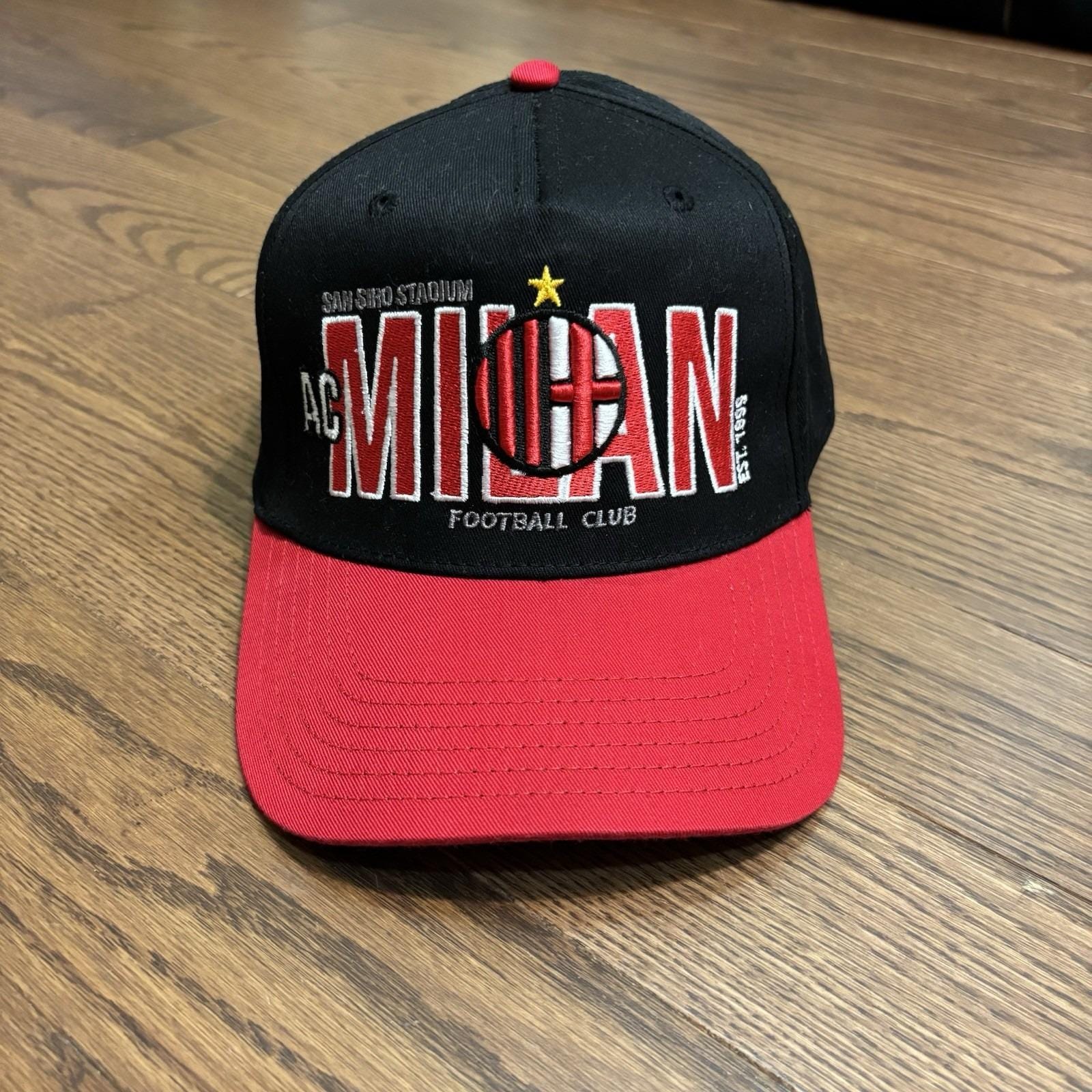 Vintage Ac Milan Hat - Etsy