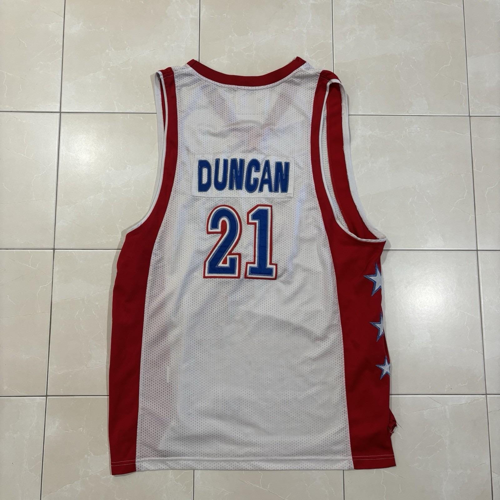 Tim Duncan Jersey - Etsy