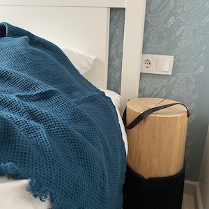 Waffle Linen Blanket, Linen Cover, Waffle blanket, Linen Throw, Blanket scarf, Soft blanket, SHIPPING WORLDWIDE