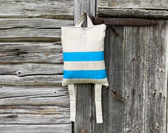 Linen backpack, Shipping worldwide