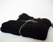 Pure Linen Blanket Plaid Coverlet Patterned FREE SHIPPING WORLDWIDE