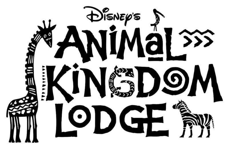 Disney's Animal Kingdom Lodge Logo SVG Cutting File | Etsy