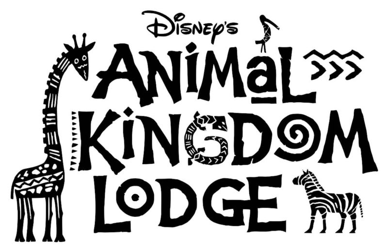 Download Disney's Animal Kingdom Lodge Logo SVG Cutting File | Etsy