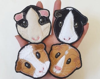 Pet Portrait Patch Personalized Custom Gift. Guinea Pig Opossum Bunny Hamster Rat Ferret Chinchilla Rabbit