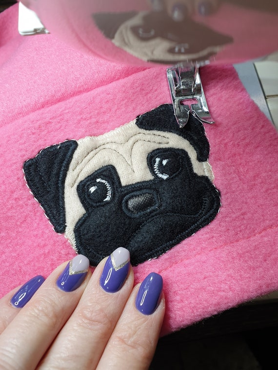 Pug Fingerless Gloves With Pockets for Dog Lovers 