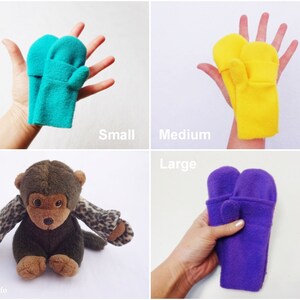 Toddler Glittens Convertible Mittens Gloves One Color image 9