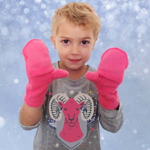 Toddler Glittens Convertible Mittens Gloves One Color image 5